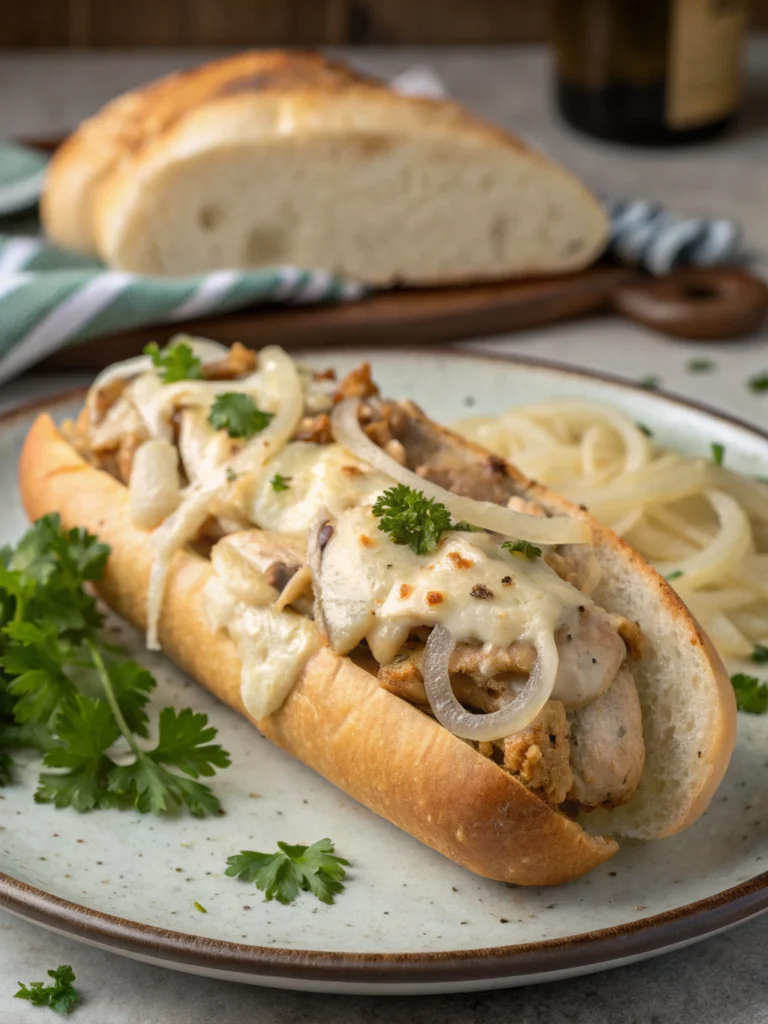 chicken philly cheesesteak recipe