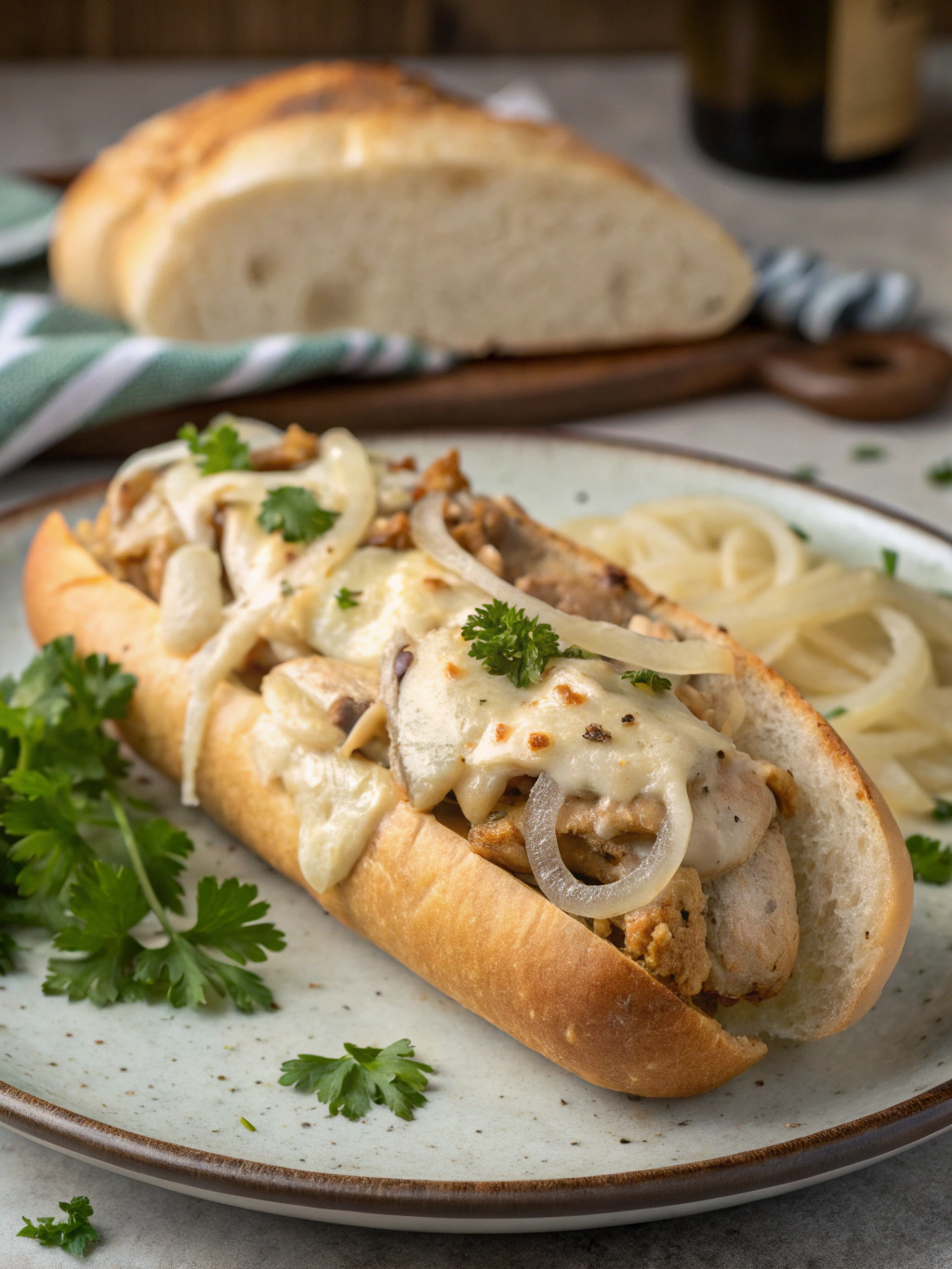 chicken philly cheesesteak recipe