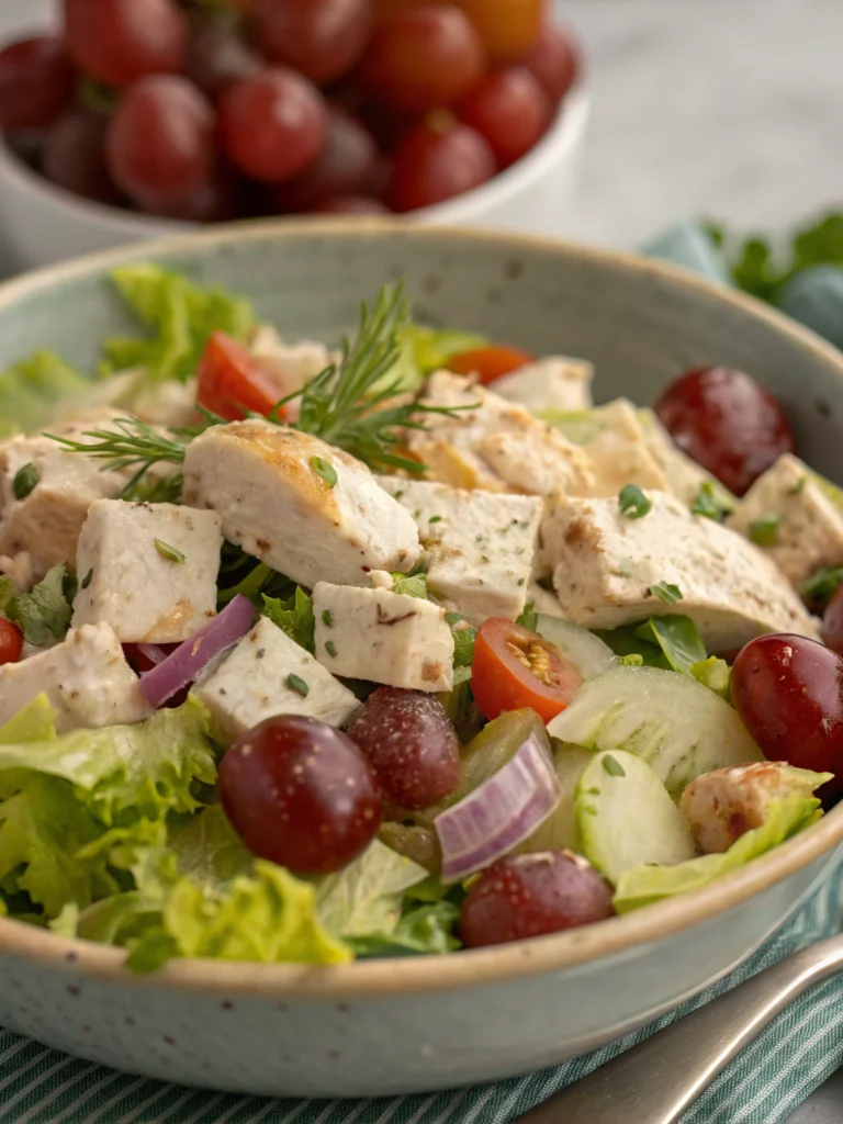 chicken salad chick grape salad recipe