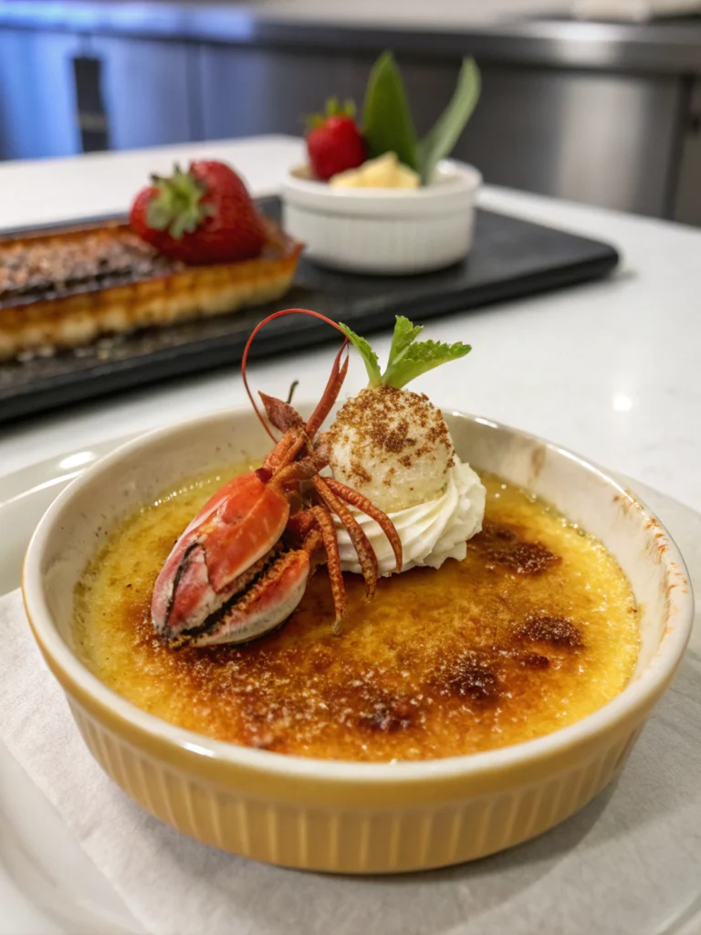 crab brulee recipe