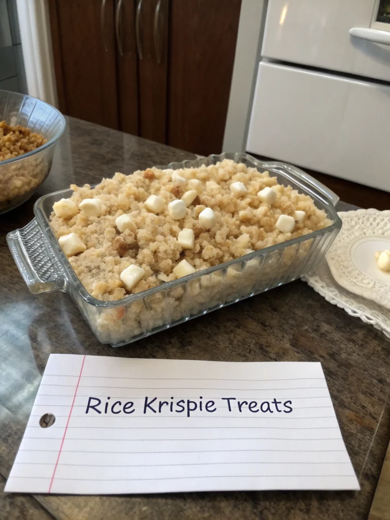 rice krispie treats recipe with fluff