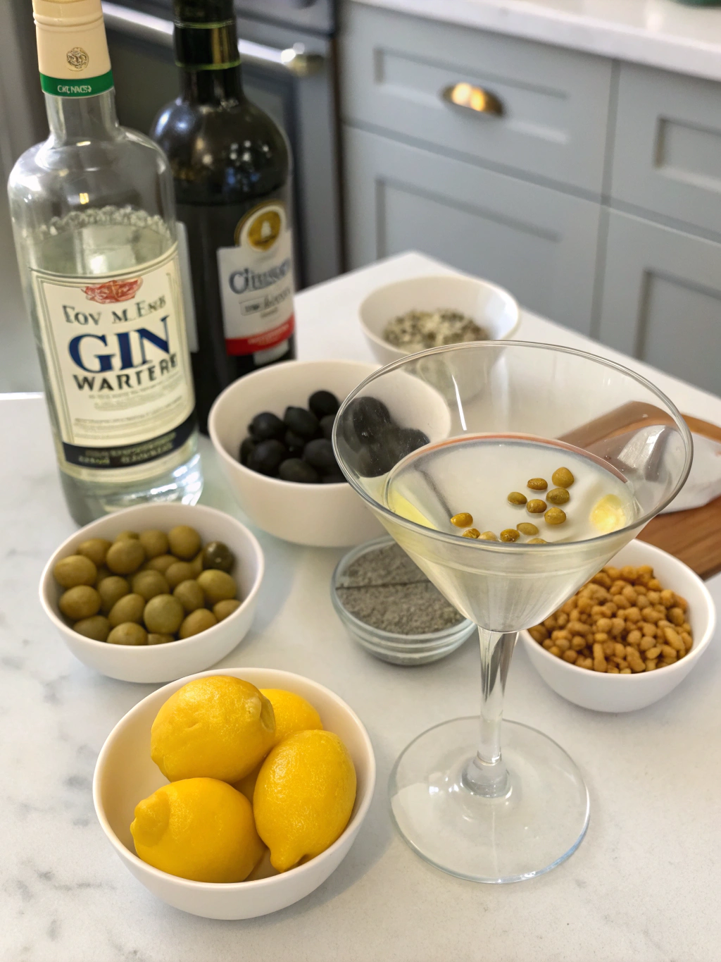 gin martini recipe​ preparing steps