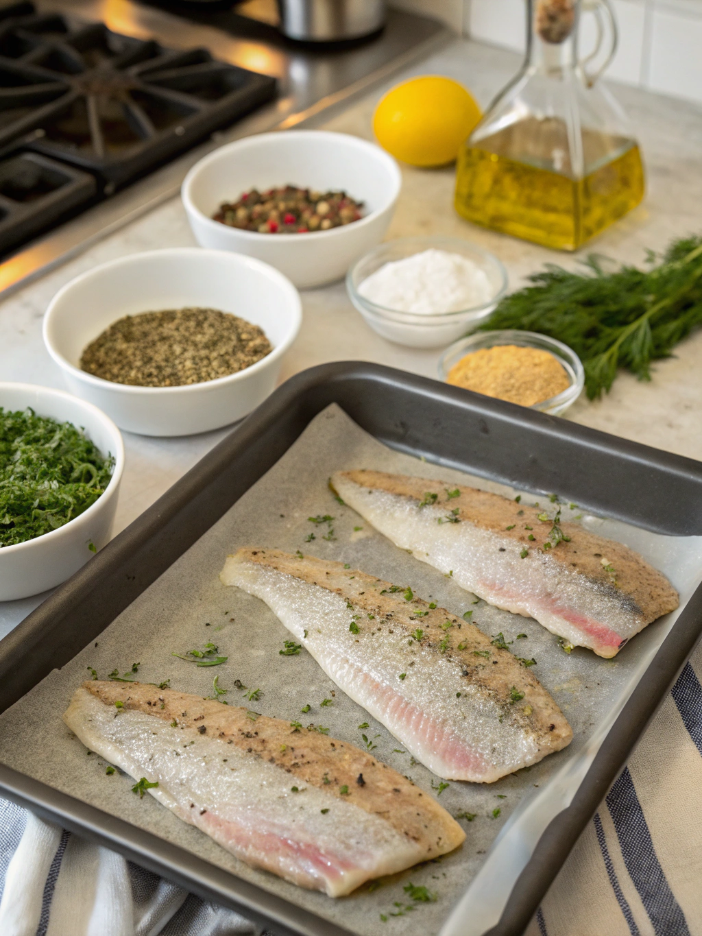 striped bass recipes​ preparing steps