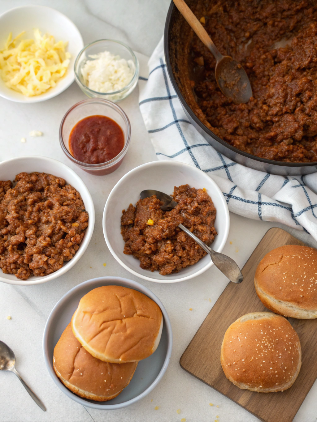 easy sloppy joe recipe 3 ingredients preparing steps