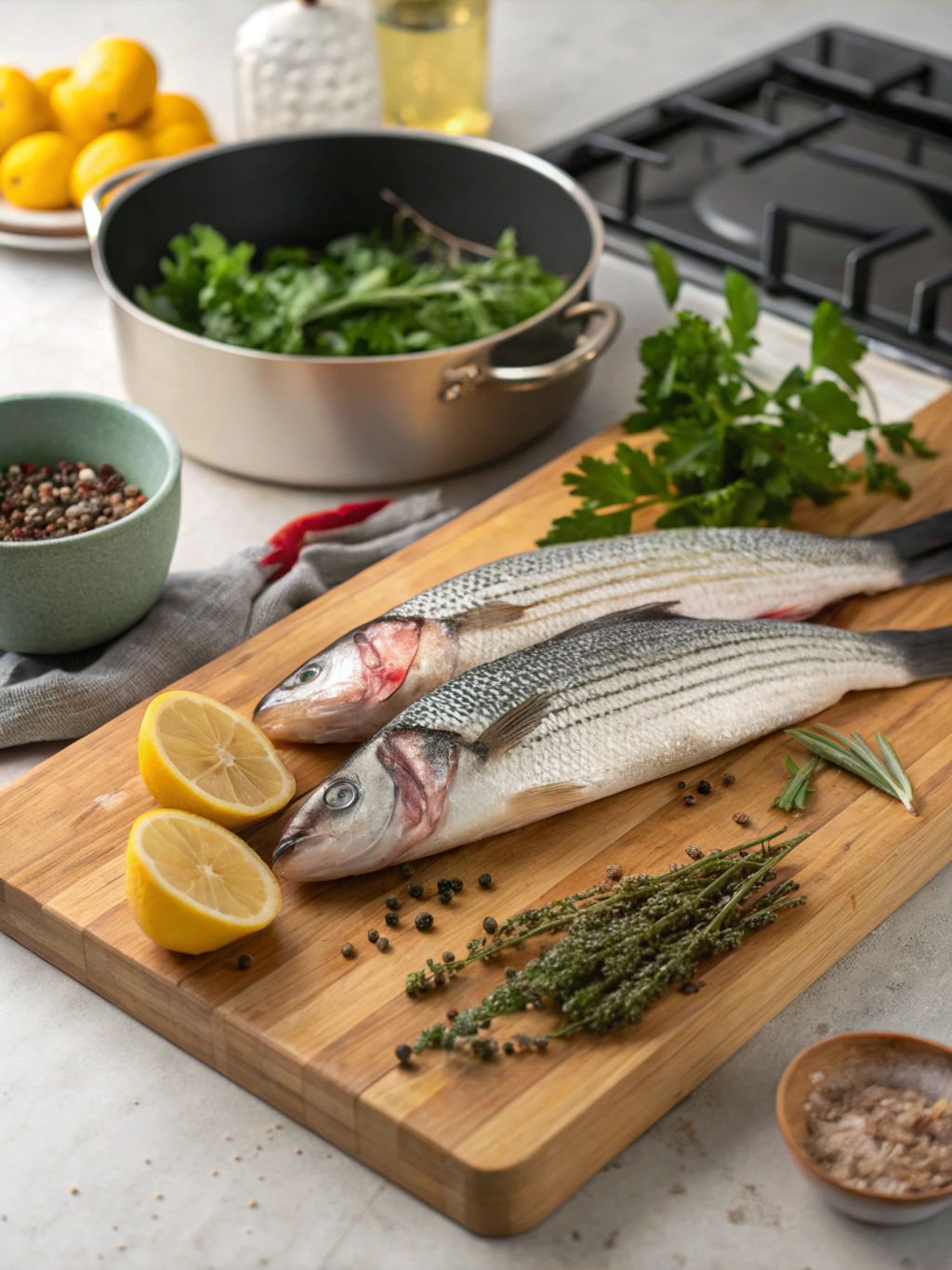 striped bass recipes​ ingredients